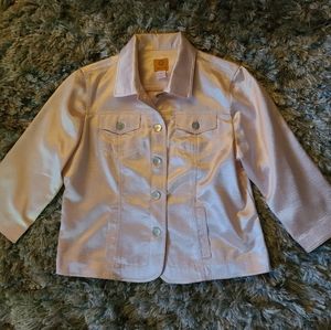 Animal Print Light Pink Jacket